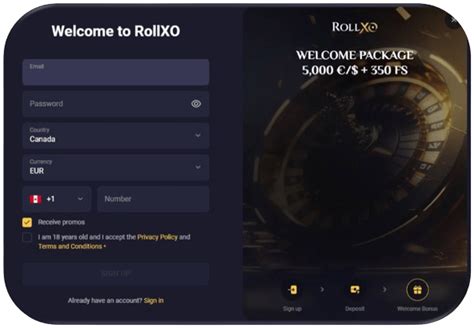 rollxo casino sign up